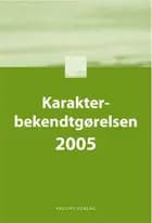 Karakterbekendtgørelsen