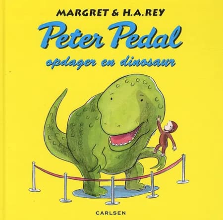 Peter Pedal opdager en dinosaur af H.A. Rey
