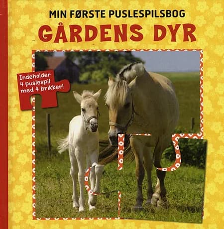 Mine små puslespilsdyr 1-2 (2x6) 