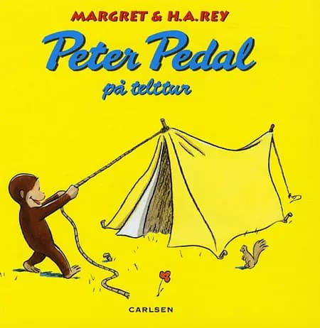 Peter Pedal på telttur af H.A. Rey
