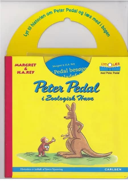 Peter Pedal i Zoologisk Have af Margret Rey