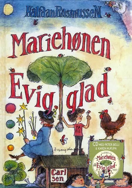Mariehønen Evigglad af Halfdan Rasmussen