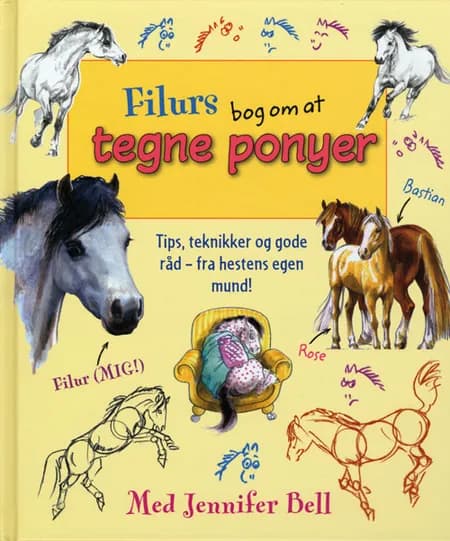 Filurs bog om at tegne ponyer af Jennifer Bell