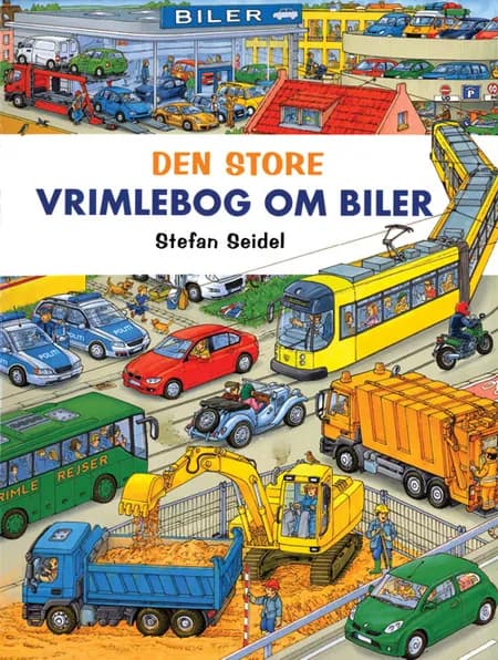 Den store vrimlebog om biler af Stefan Seidel