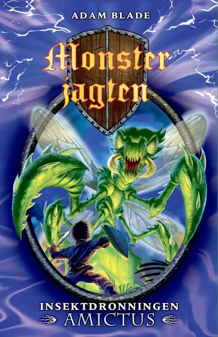 Monsterjagten (30) Insektdronningen Amictus af Adam Blade