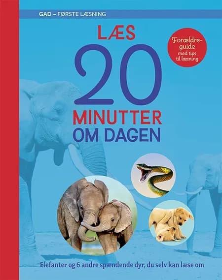 Elefanter og 6 andre spændende dyr, du selv kan læse om af Annette Preisler
