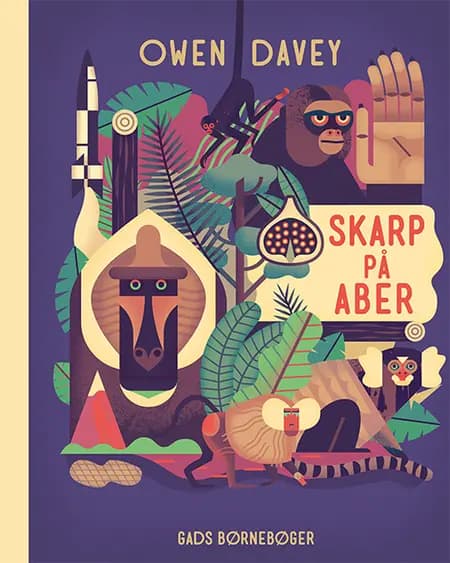 Skarp på aber af Owen Davey