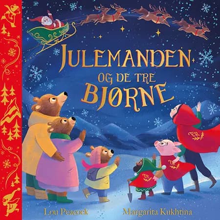 Julemanden og de tre bjørne af Lou Peacock