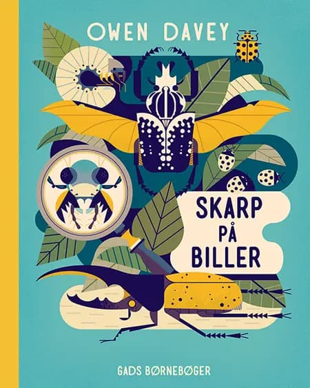 Skarp på biller af Owen Davey