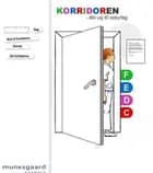 Korridoren F-C niveau