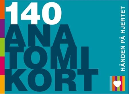 140 Anatomikort - hånden på hjertet af Oluf Falkenberg Nielsen
