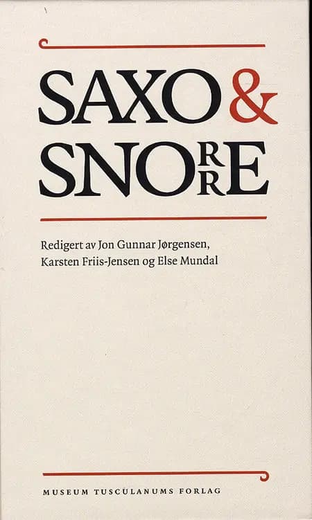 Saxo og Snorre 
