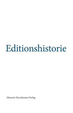 Editionshistorie