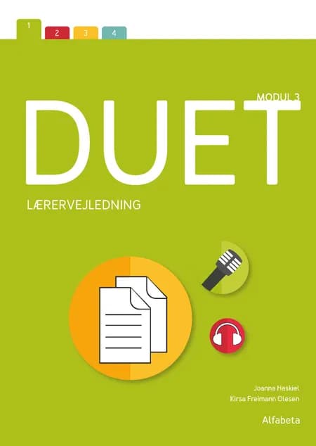 Duet 3, lærervejledning af Kirsa Freimann Olesen