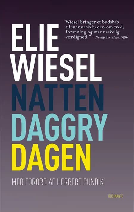 Natten Daggry af Elie Wiesel