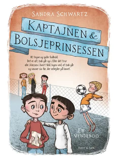 Kaptajnen & Bolsjeprinsessen af Sandra Schwartz