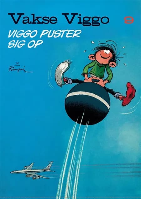 Vakse Viggo 9: Viggo puster sig op af André Franquin
