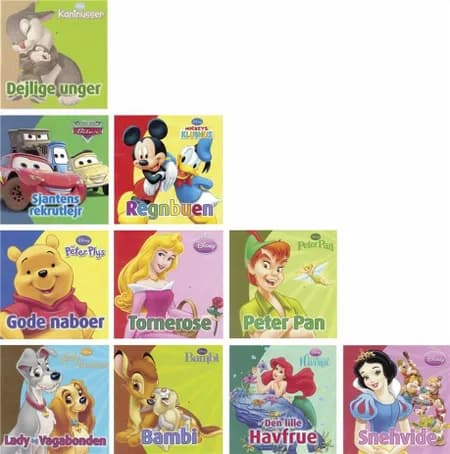 MINIBØGER DISNEY (10 ass. 50 stk i display.) 