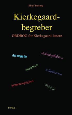 Kierkegaard-begreber af Birgit Bertung