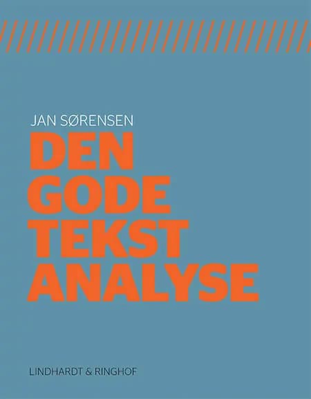 Den gode tekstanalyse af Jan Sørensen