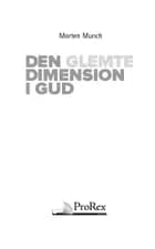 Den glemte dimension i Gud af Morten Munch