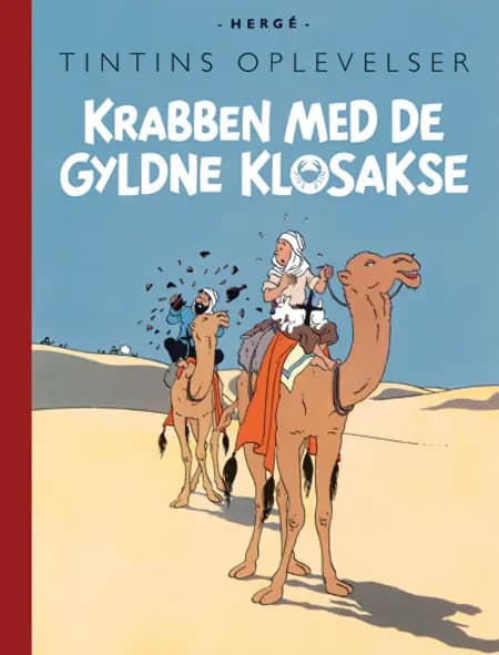 Tintin: Krabben med de gyldne klosakse - retroudgave af Hergé
