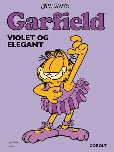 Garfield - violet og elegant af Jim Davis