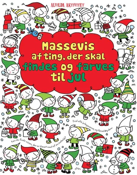 Massevis af ting, der vil findes og farves til jul af Fiona Watt