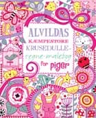 Alvildas kæmpestore krusedulle-tegne-malebog for piger