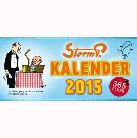 Storm P. kalender 2015 - 365 fluer af Robert Storm Petersen