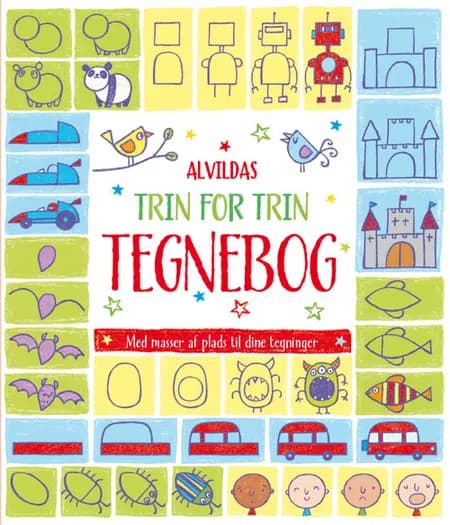 Alvildas trin for trin-tegnebog 