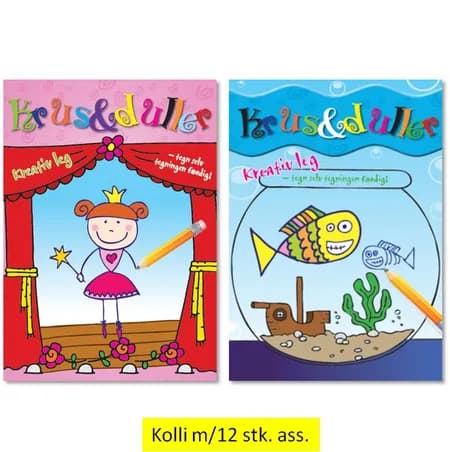 Krus & duller 1-2 (pakke m/10 ass.) 