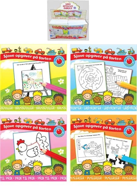 Mini-aktivitetsbøger 1-4 