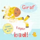Giraf tager bad!