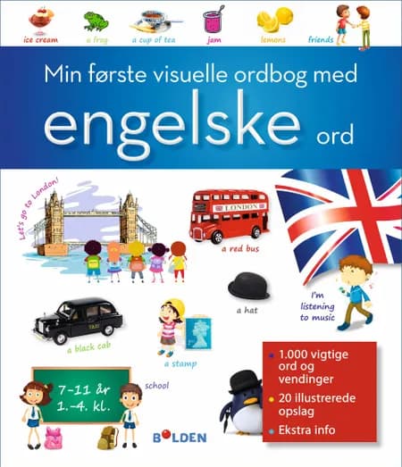 Min første visuelle ordbog med engelske ord 