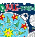 Jule-mandala: Blå