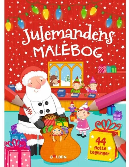 Julemandens malebog 