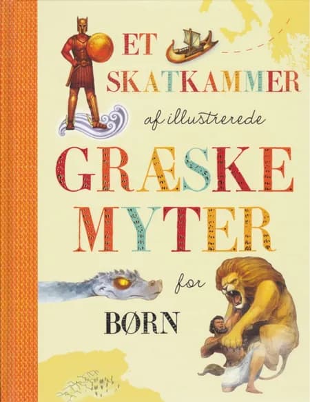 Et skatkammer af illustrerede græske myter for børn 