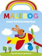 Malebog med klistermærker: Flyver
