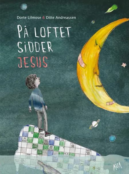 På loftet sidder Jesus af Dorte Lilmose