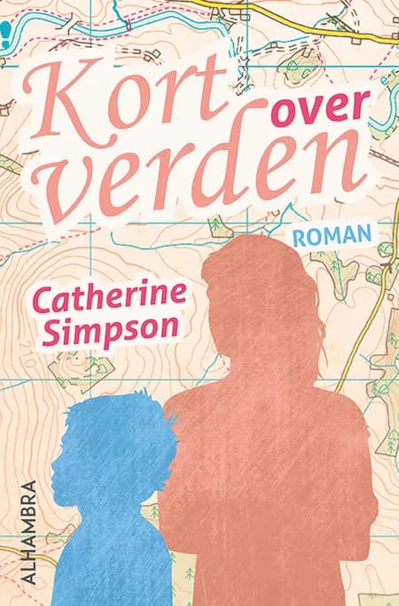 Kort over verden af Catherine Simpson