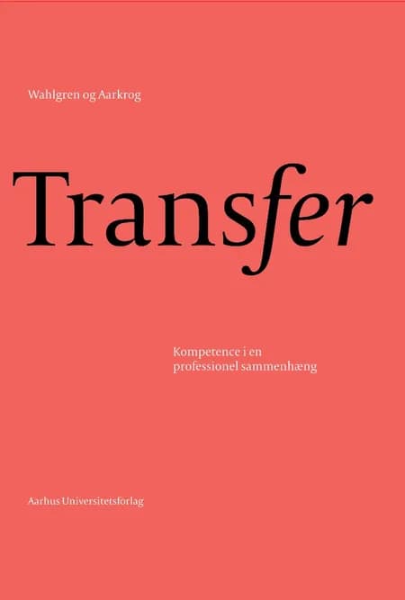 Transfer af Bjarne Wahlgren. Vibe Aarkrog