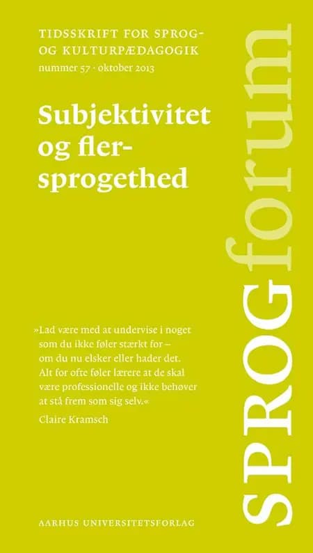 Subjektivitet og flersprogethed af Michael Svendsen Pedersen