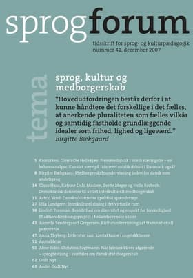 Sprog, kultur og medborgerskab af Bente Meyer