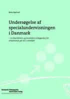 Undersøgelse af specialundervisningen i Danmark