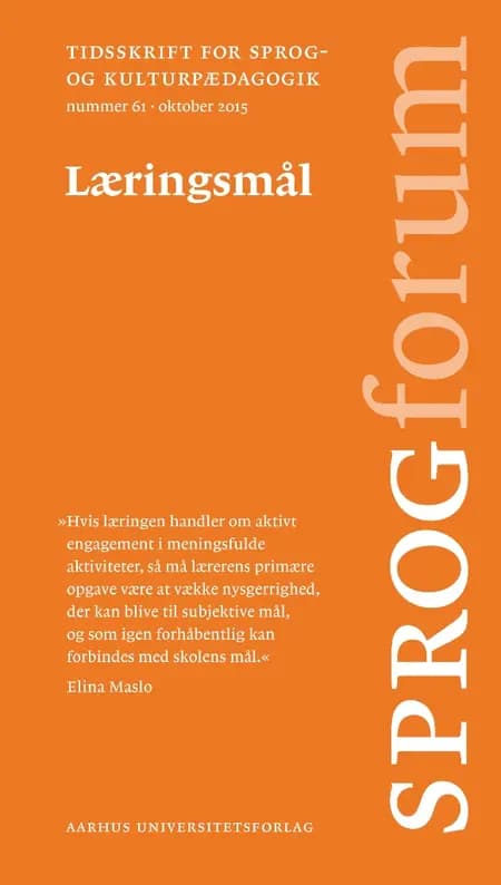 Læringsmål af n a