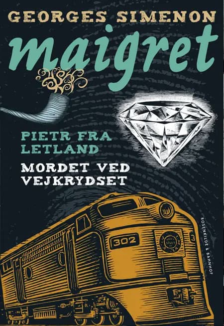 Pietr fra Letland & Mordet ved vejkrydset af Georges Simenon