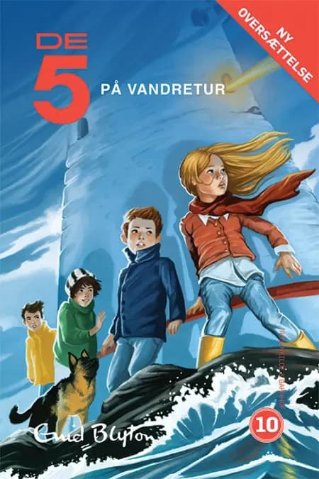 De 5 på vandretur af Enid Blyton