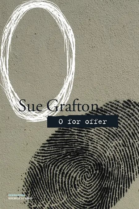 O for offer af Sue Grafton