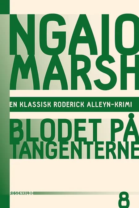 Blodet på tangenterne af Ngaio Marsh